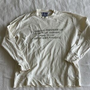 Jungmaven Cream Graphic Sweatshirt